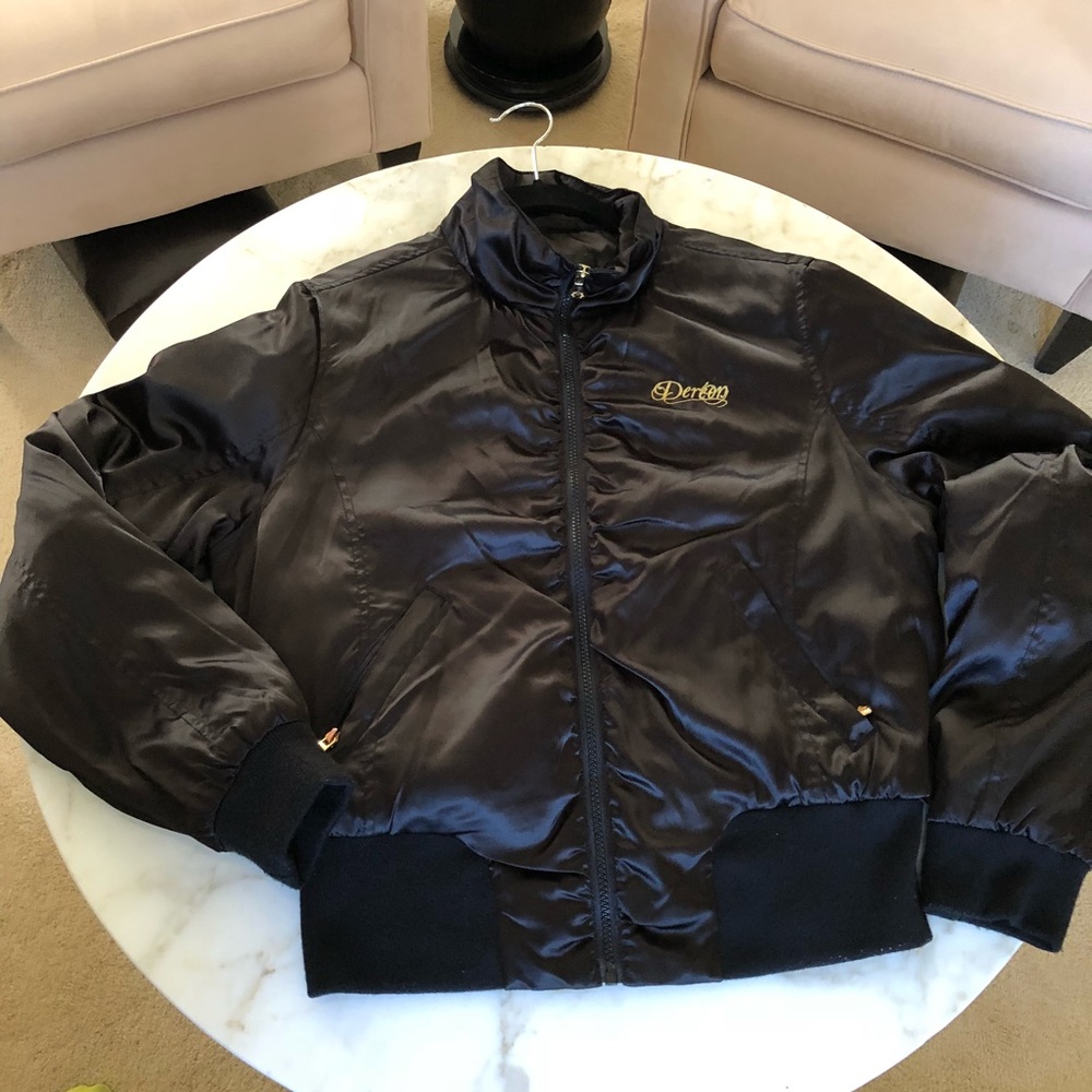 Black Satin Jacket